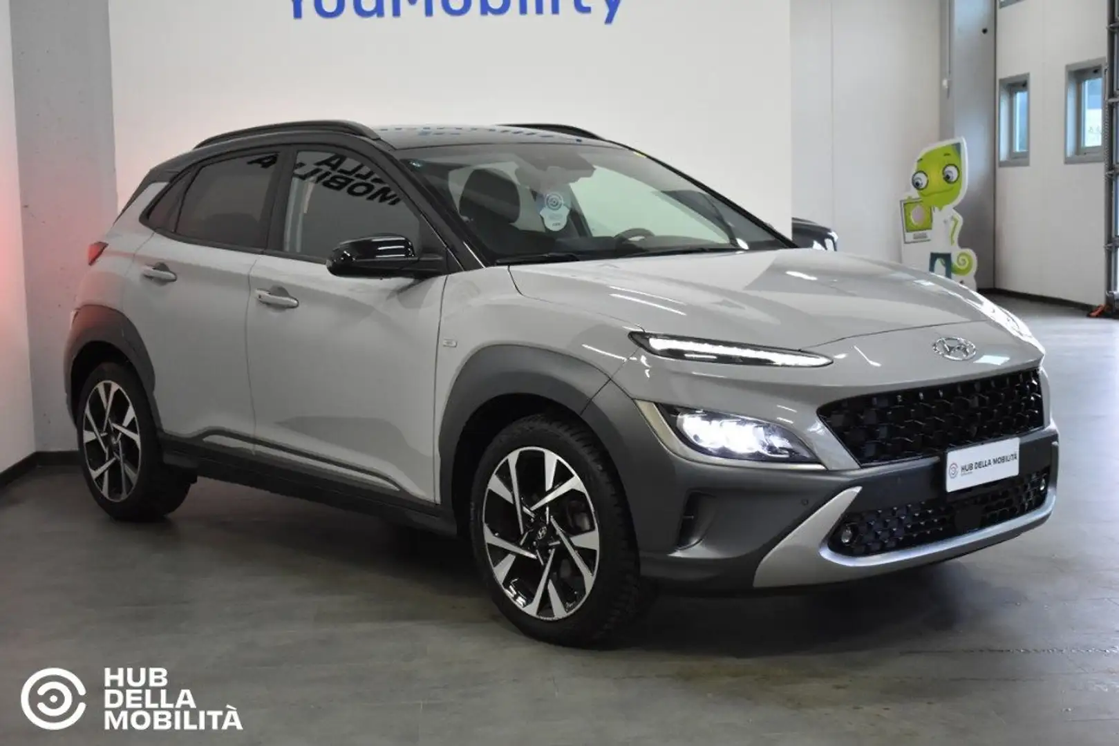 Hyundai KONA 1.6 CRDI Hybrid 48V DCT XLine Gris - 2