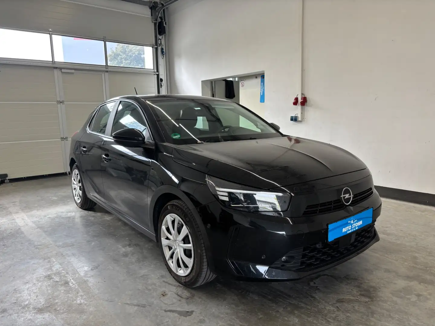 Opel Corsa F 1.2 Turbo Edition*Navi*Kamera*LED* LED+SHZ+Fernl Zwart - 1