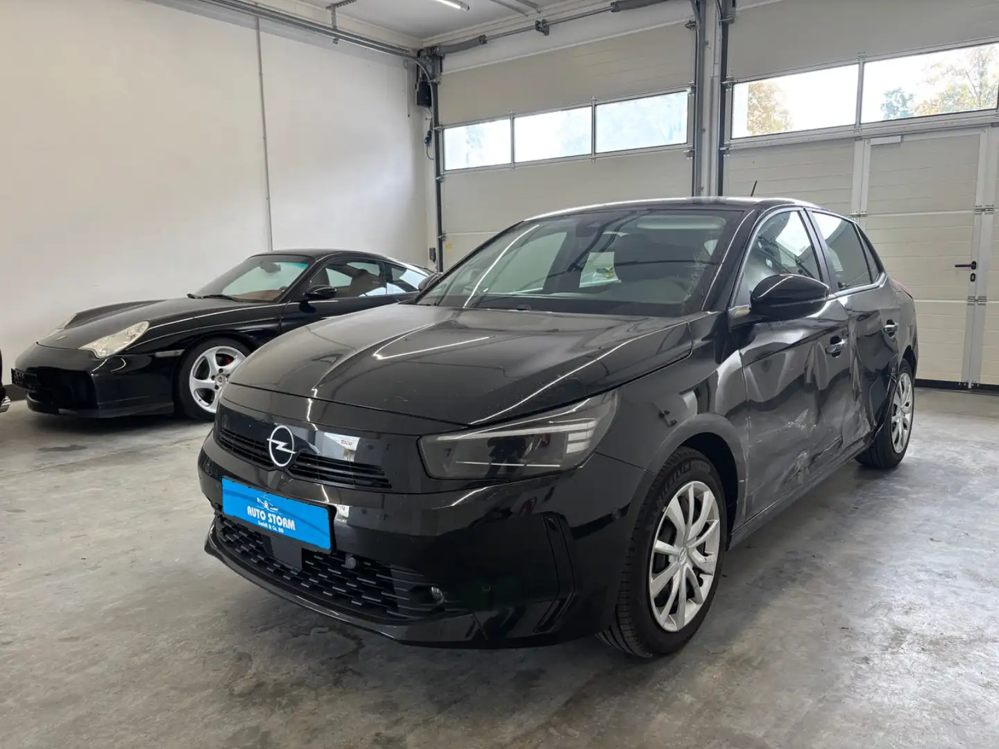 Opel Corsa F 1.2 Turbo Edition*Navi*Kamera*LED* LED+SHZ+Fernl Zwart - 2