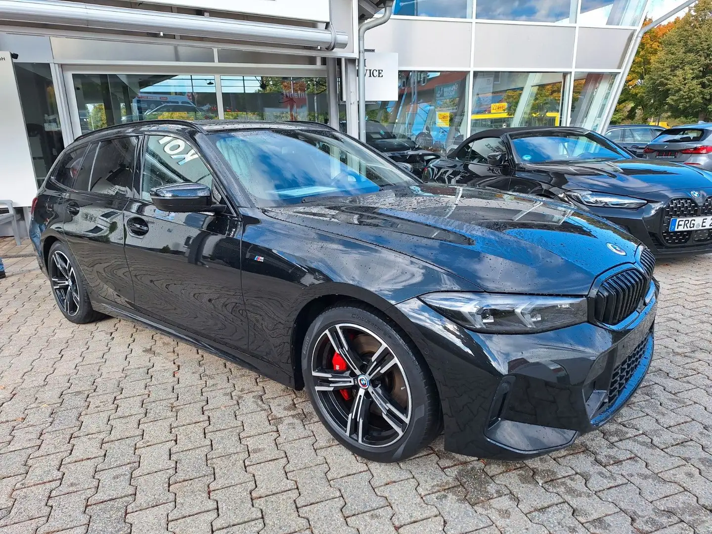 BMW 320 d Tou. M Sport Pro HUD AHK Panorama Hifi LCI Schwarz - 2