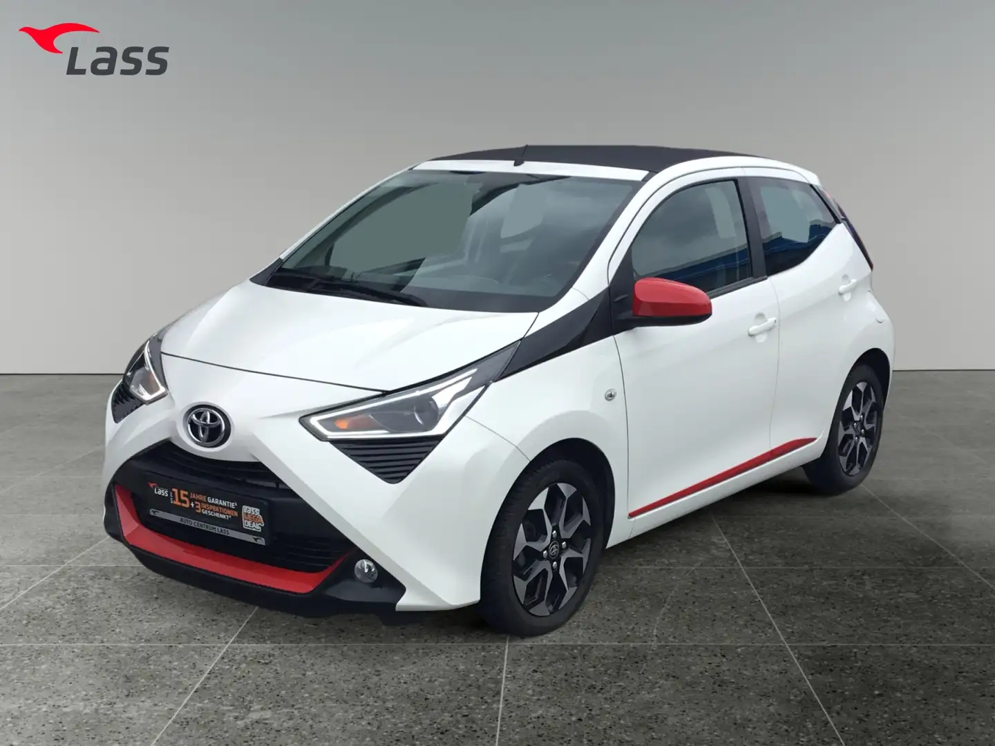 Toyota Aygo 1.0  x-sky Faltdach, Bluetooth, Kamera Білий - 2