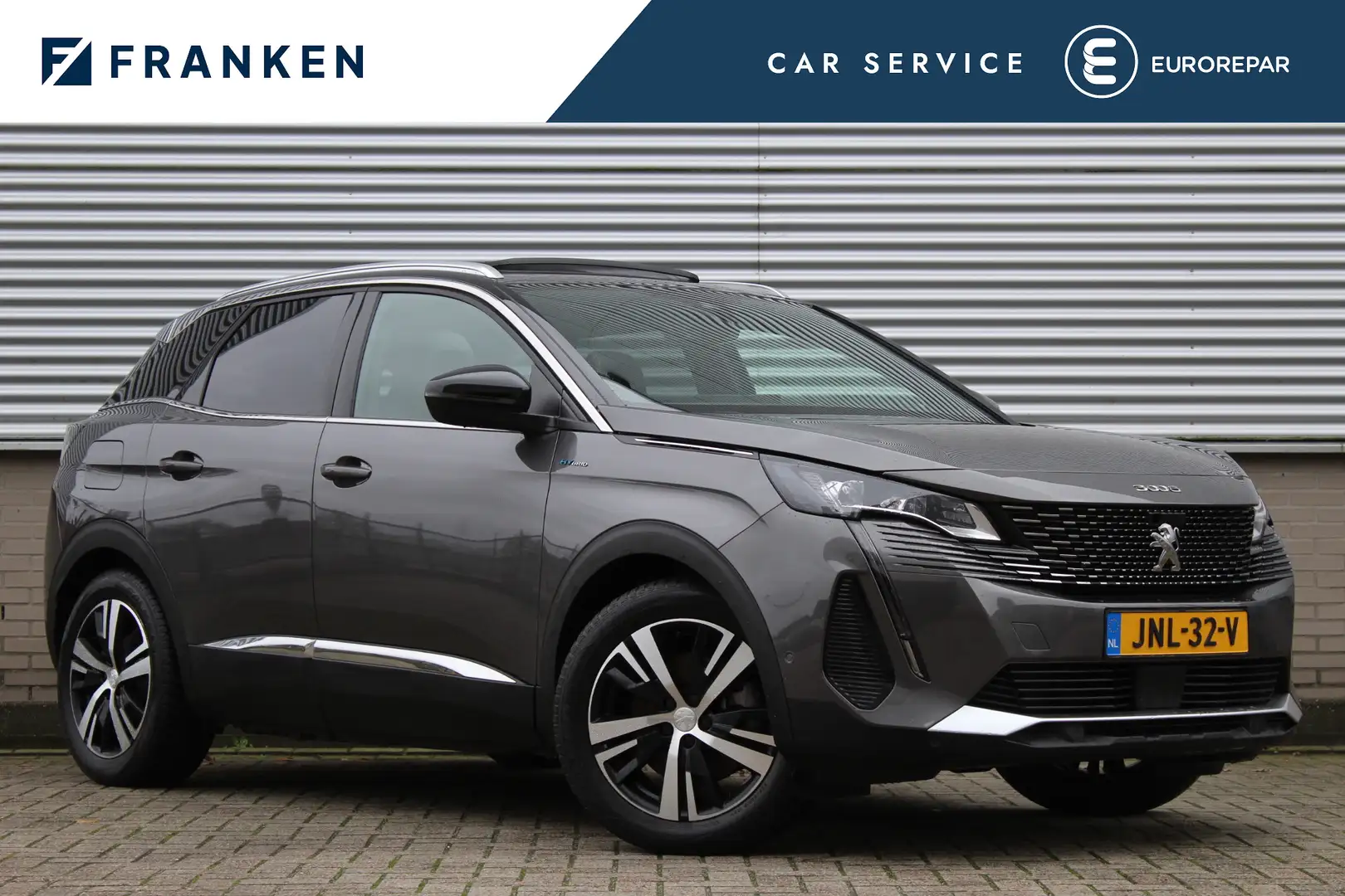Peugeot 3008 1.6 HYbrid 225 GT | Nachtzicht | Panoramadak | Tre Grijs - 1