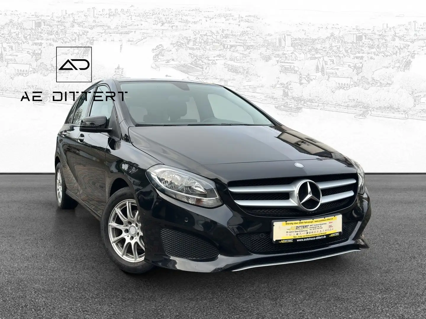 Mercedes-Benz B 180 +Navi+Pdc+Tempomat+ Noir - 2