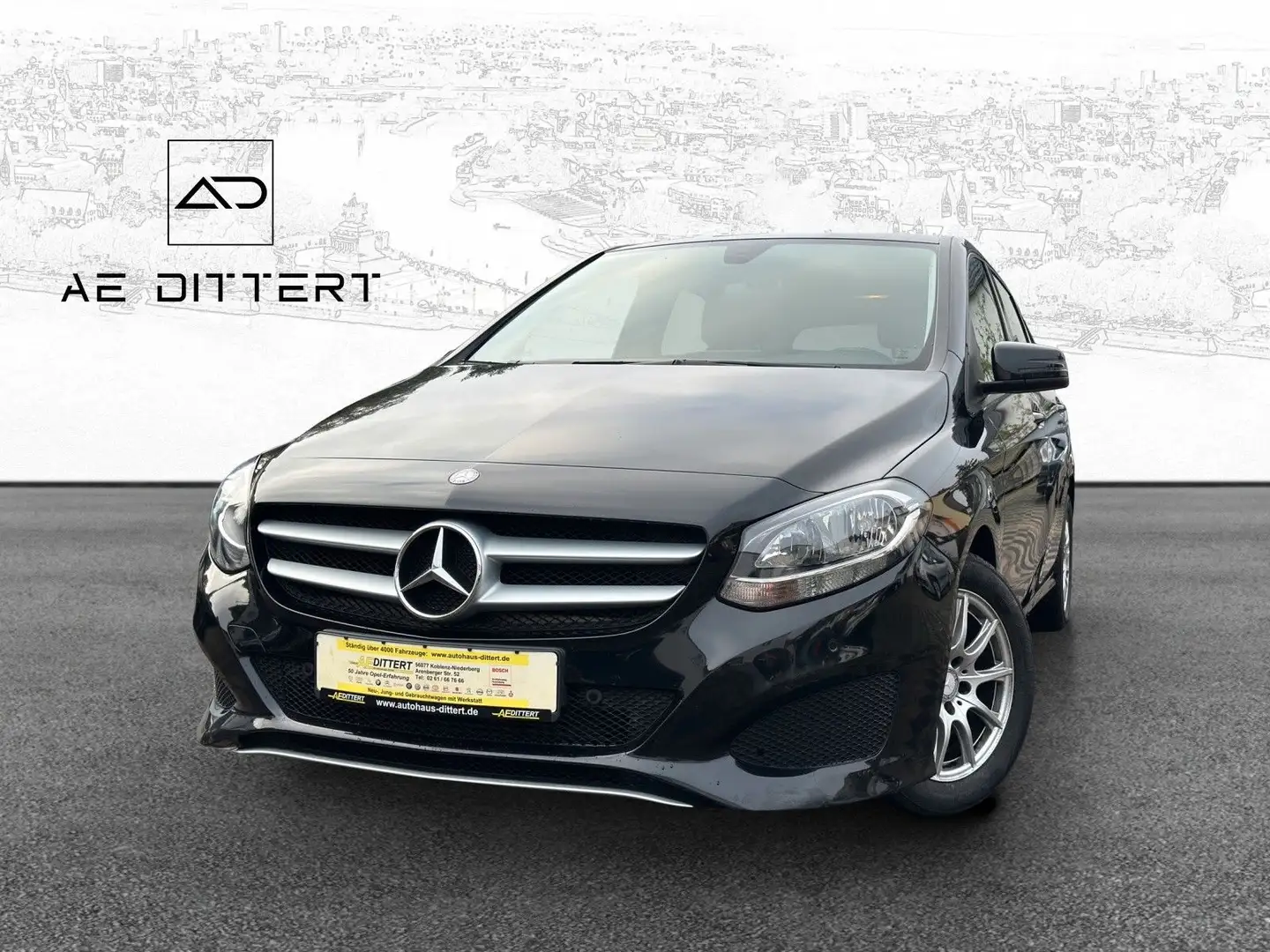 Mercedes-Benz B 180 +Navi+Pdc+Tempomat+ Noir - 1