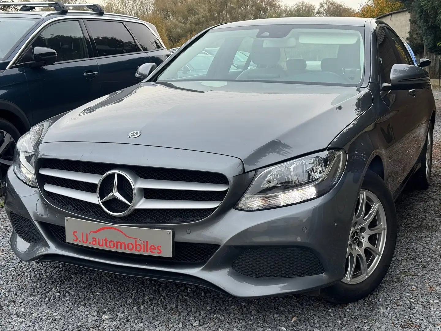 Mercedes-Benz C 180 d Business Burmester/Cuir /Navi/Garantie 12 Mois Grigio - 1