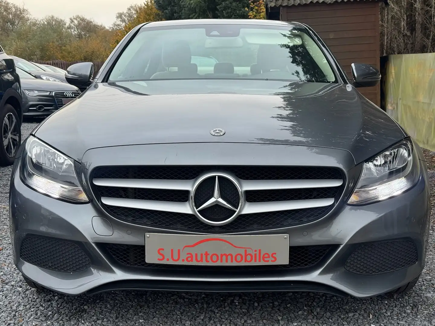 Mercedes-Benz C 180 d Business Burmester/Cuir /Navi/Garantie 12 Mois Grigio - 2