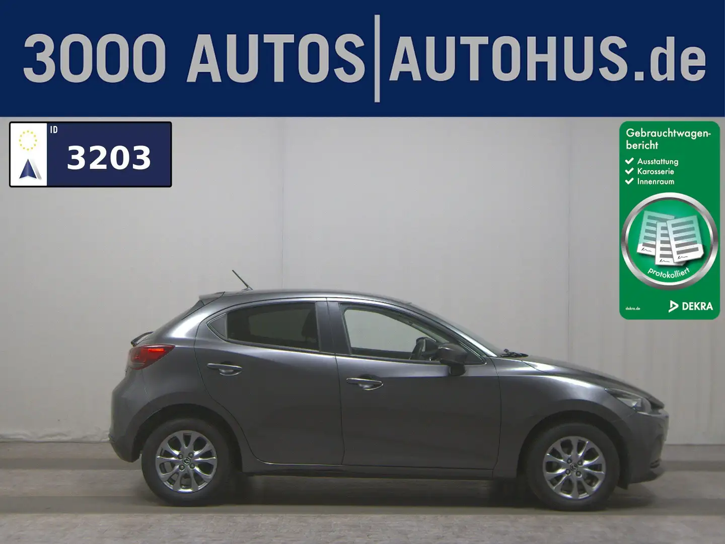 Mazda 2 1.5 Automatik PDC Shz Grau - 1