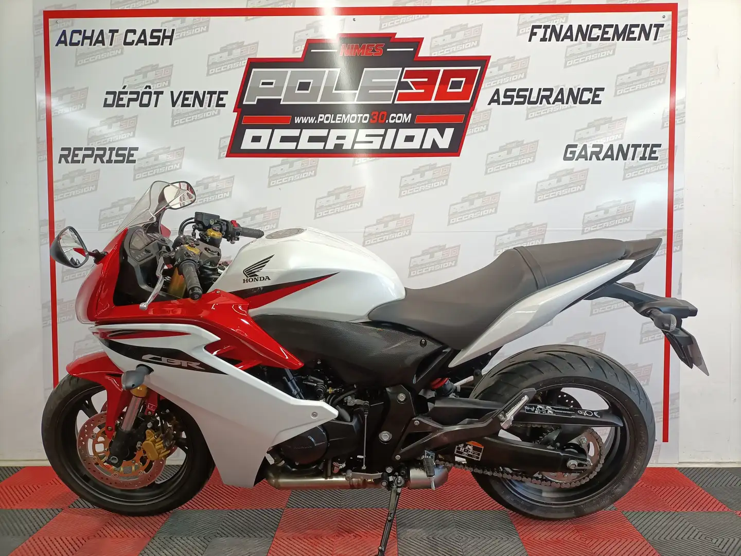 Honda CBR 600 Blanc - 2