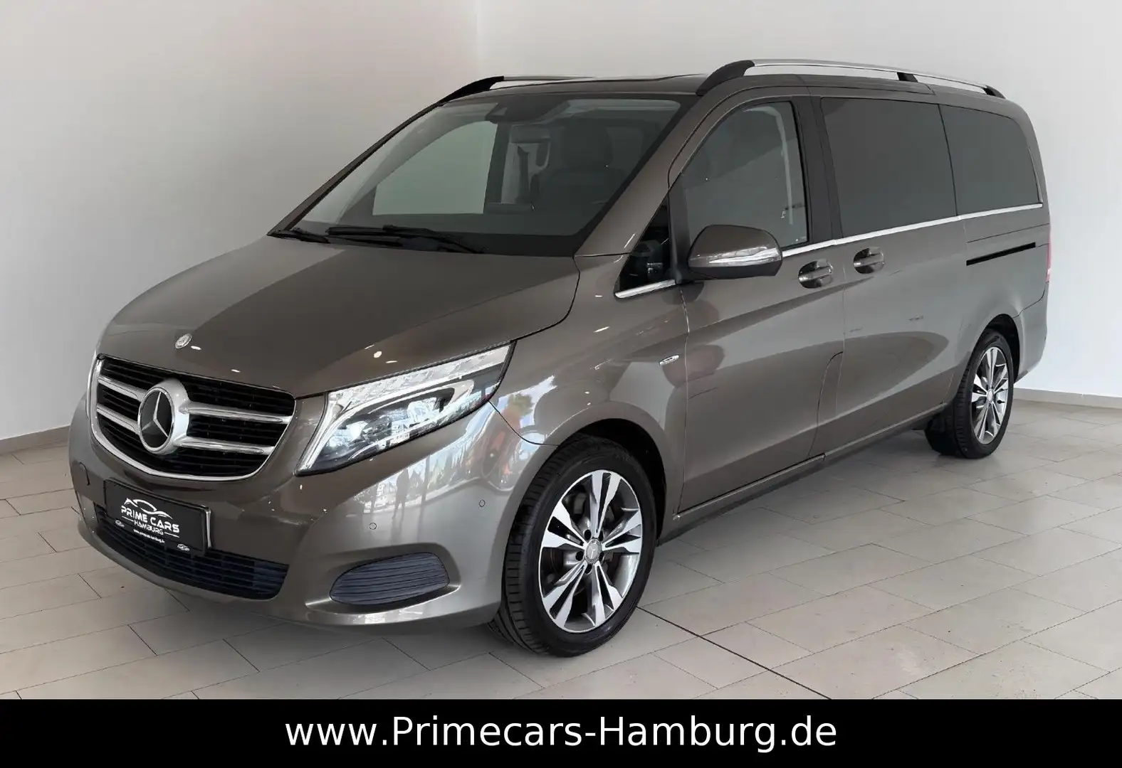 Mercedes-Benz V 250 V 220/250d L Avantgarde|7-SITZER|AHK|BURMESTER| Grijs - 1