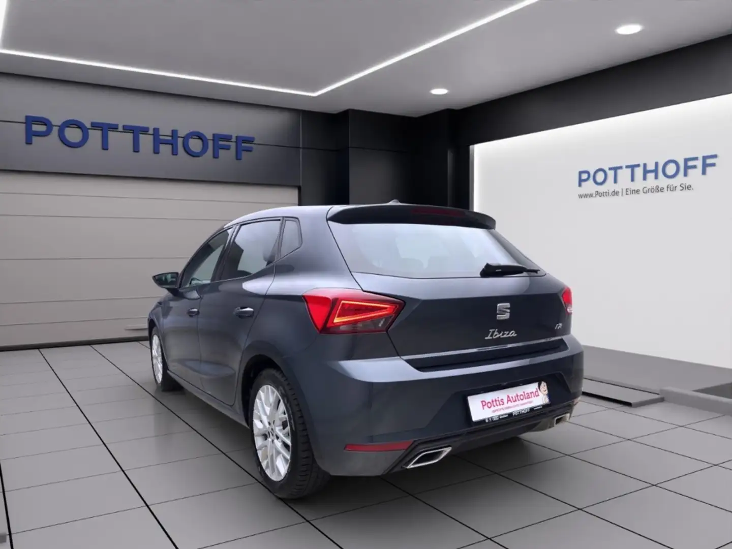 SEAT Ibiza 1.0 TSI DSG FR NAVI KAMERA PDC LED Grau - 2