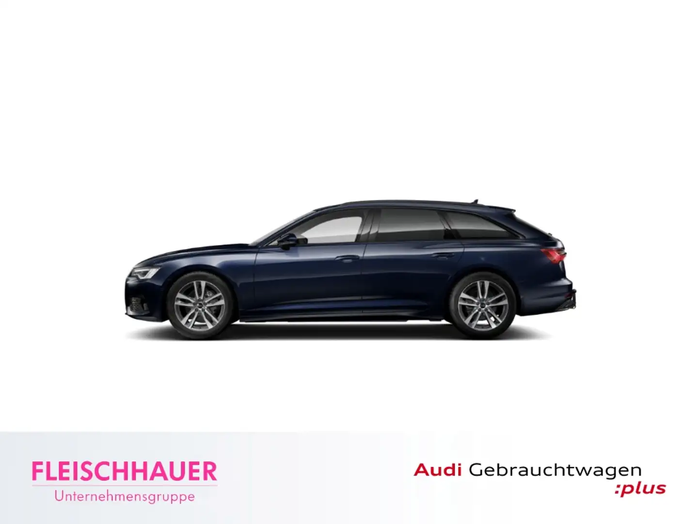Audi A6 Avant 35 TDI advanced Pano+Matrix+AHK+CarPlay+Memo Blau - 2