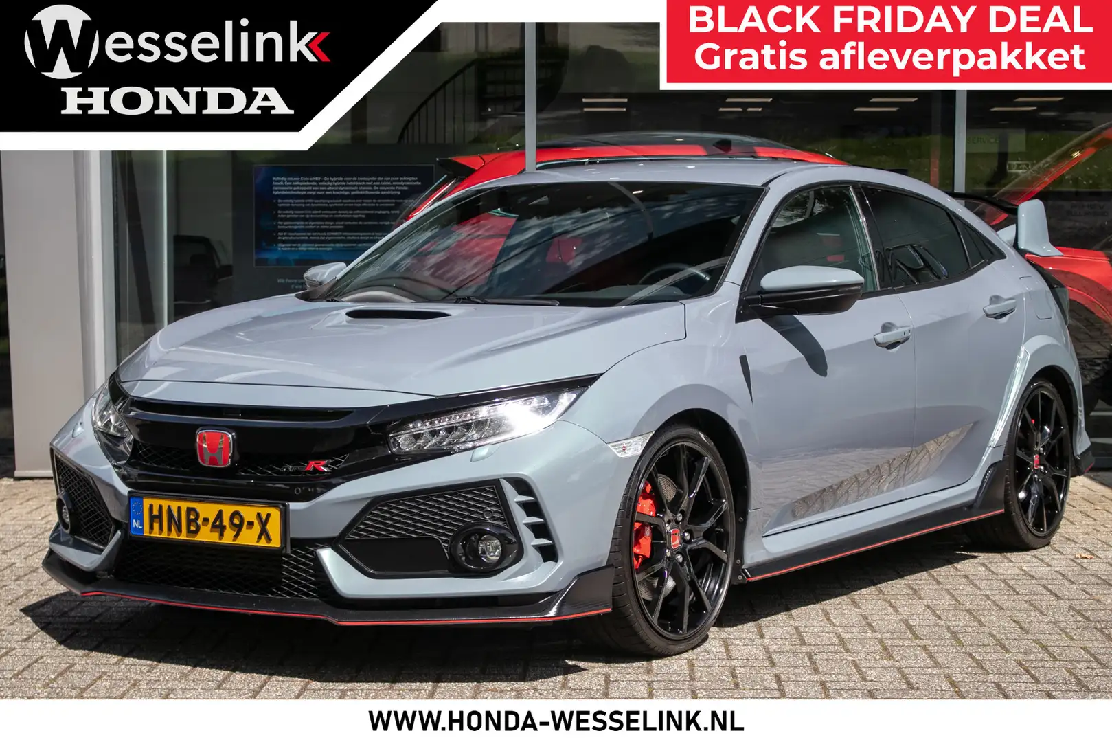 Honda Civic 2.0 i-VTEC Type R GT -Dealer ond. | Camera / navi Grau - 1
