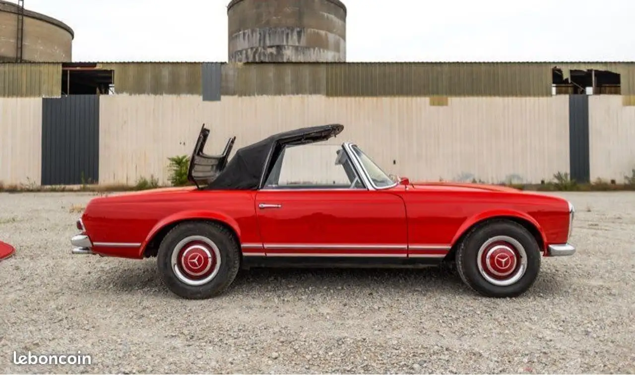 Mercedes-Benz 230 Mercedes sl pagode hard top et capote reprise, foto 7