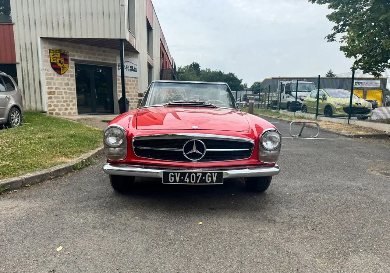 Mercedes-Benz 230 Mercedes sl pagode hard top et capote reprise, foto 4