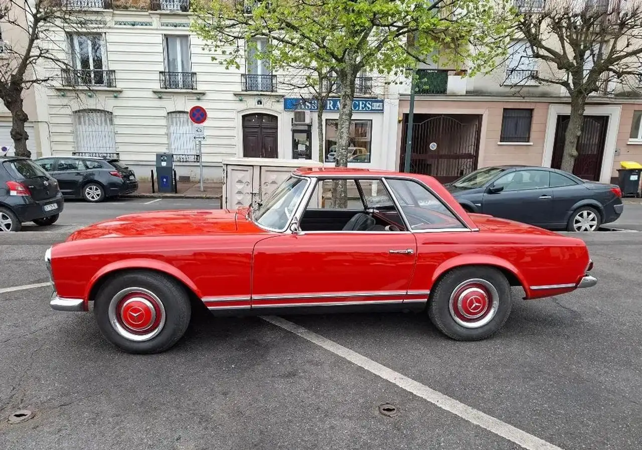 Mercedes-Benz 230 Mercedes sl pagode hard top et capote reprise, foto 5