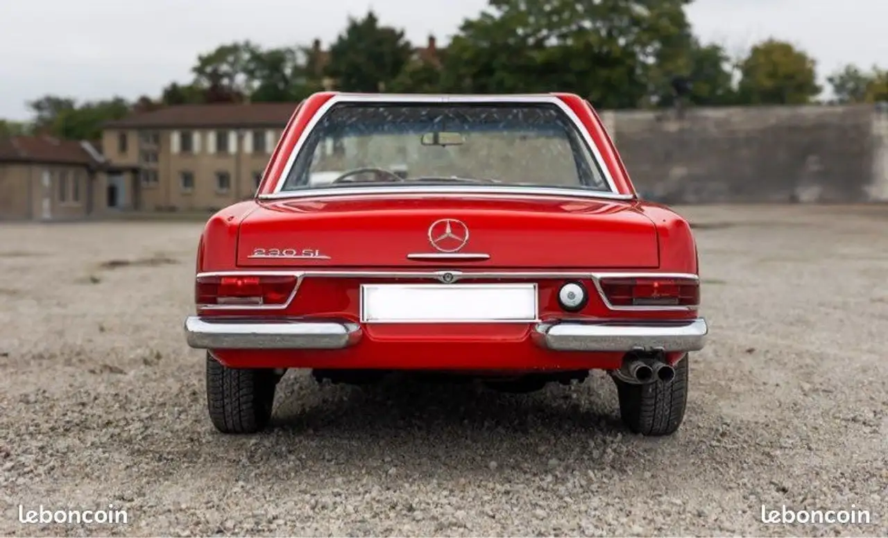 Mercedes-Benz 230 Mercedes sl pagode hard top et capote reprise, foto 8