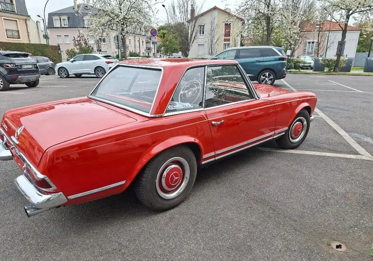 Mercedes-Benz 230 Mercedes sl pagode hard top et capote reprise, foto 6