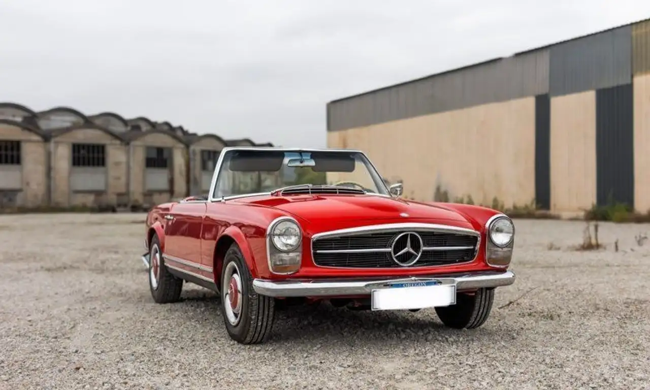 Mercedes-Benz 230 Mercedes sl pagode hard top et capote reprise, foto 3