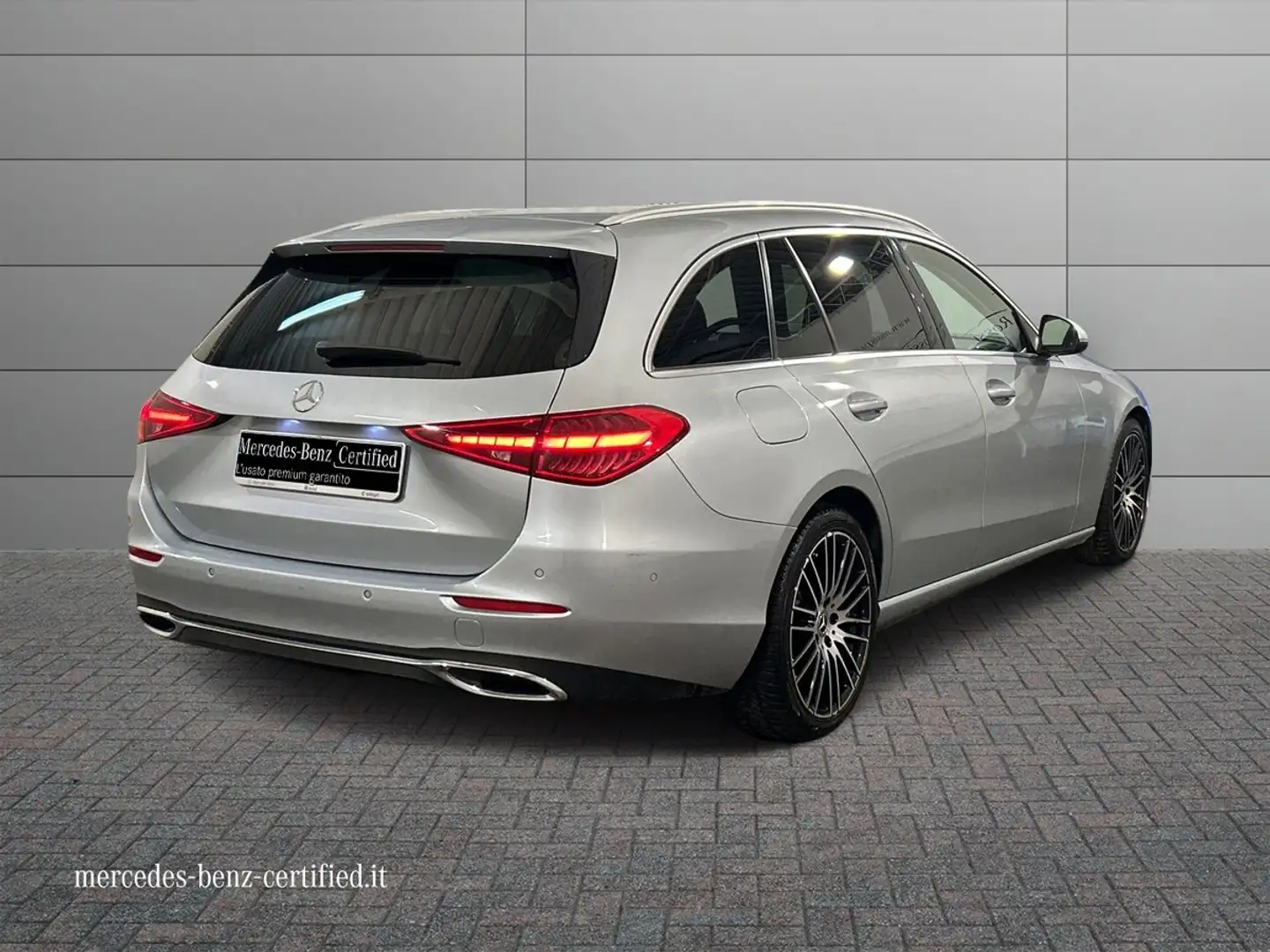 Mercedes-Benz C 200 200 d mhev Sport auto Argento - 2