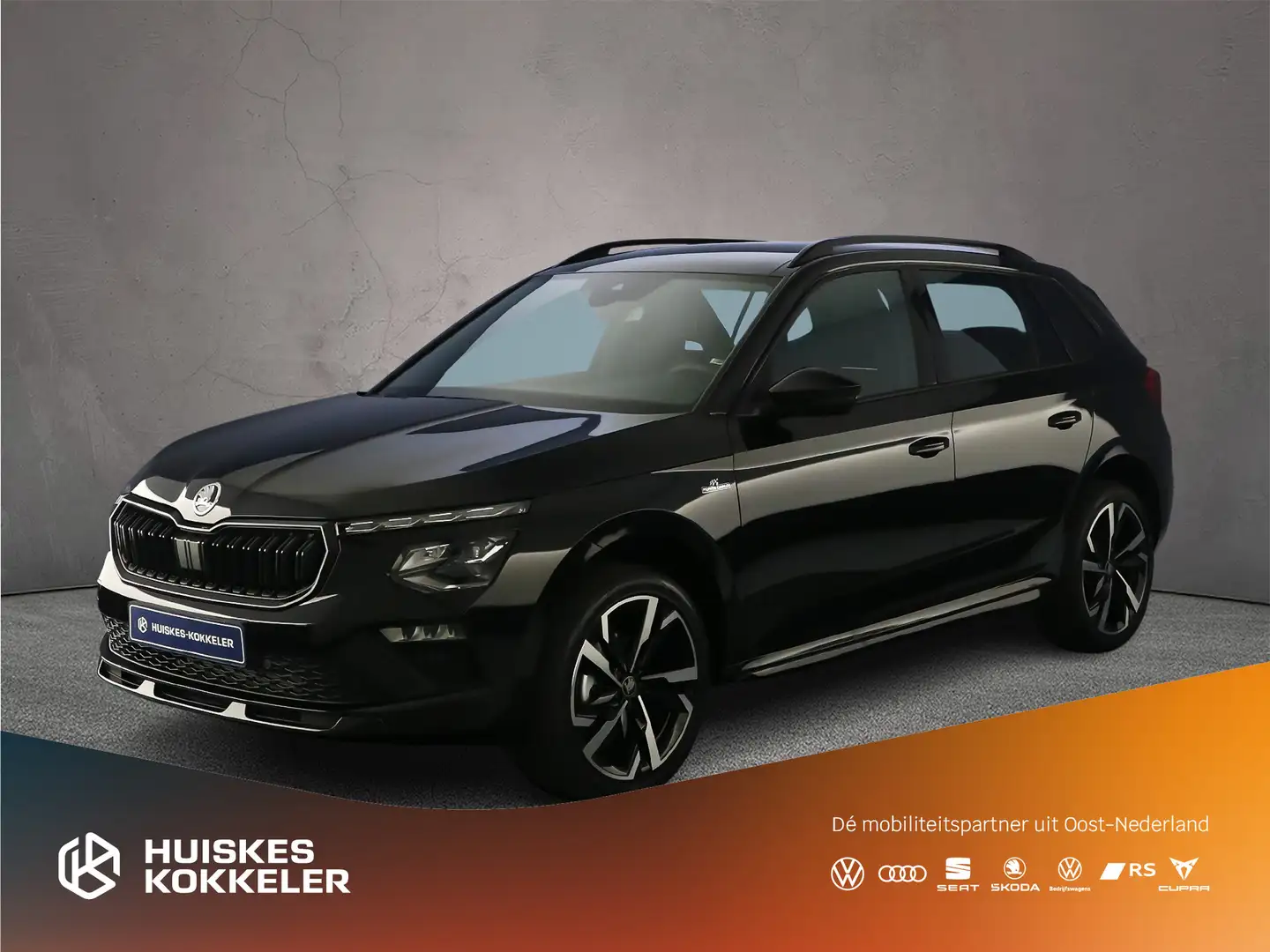 Skoda Kamiq 1.0 TSI Greentech 115pk Monte Carlo Zwart - 1