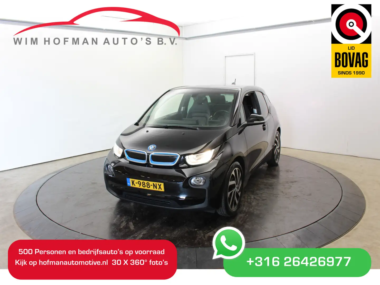 BMW i3 Basis Comfort Advance 22 kWh Zwart - 1