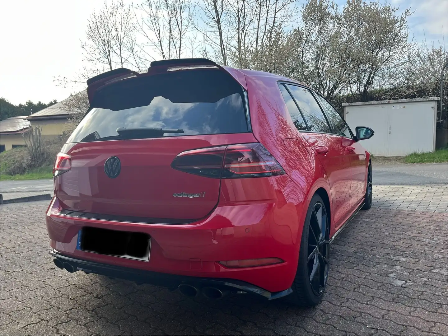 Volkswagen Golf R Rot - 2