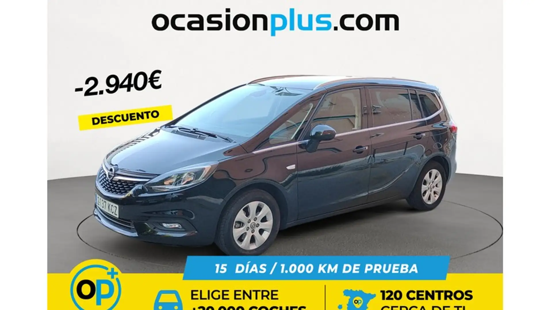 Opel Zafira 1.6CDTI S/S Selective 120 Negro - 1
