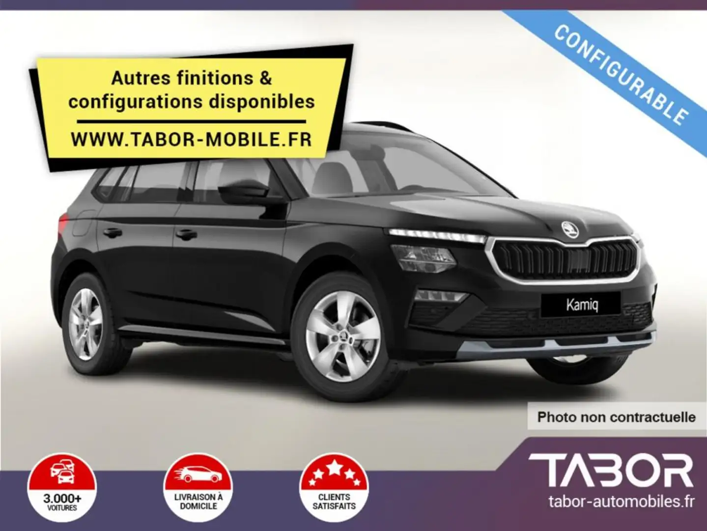 Skoda Kamiq 1.0 TSI 95 Essence LED radar VirC Bleu - 1