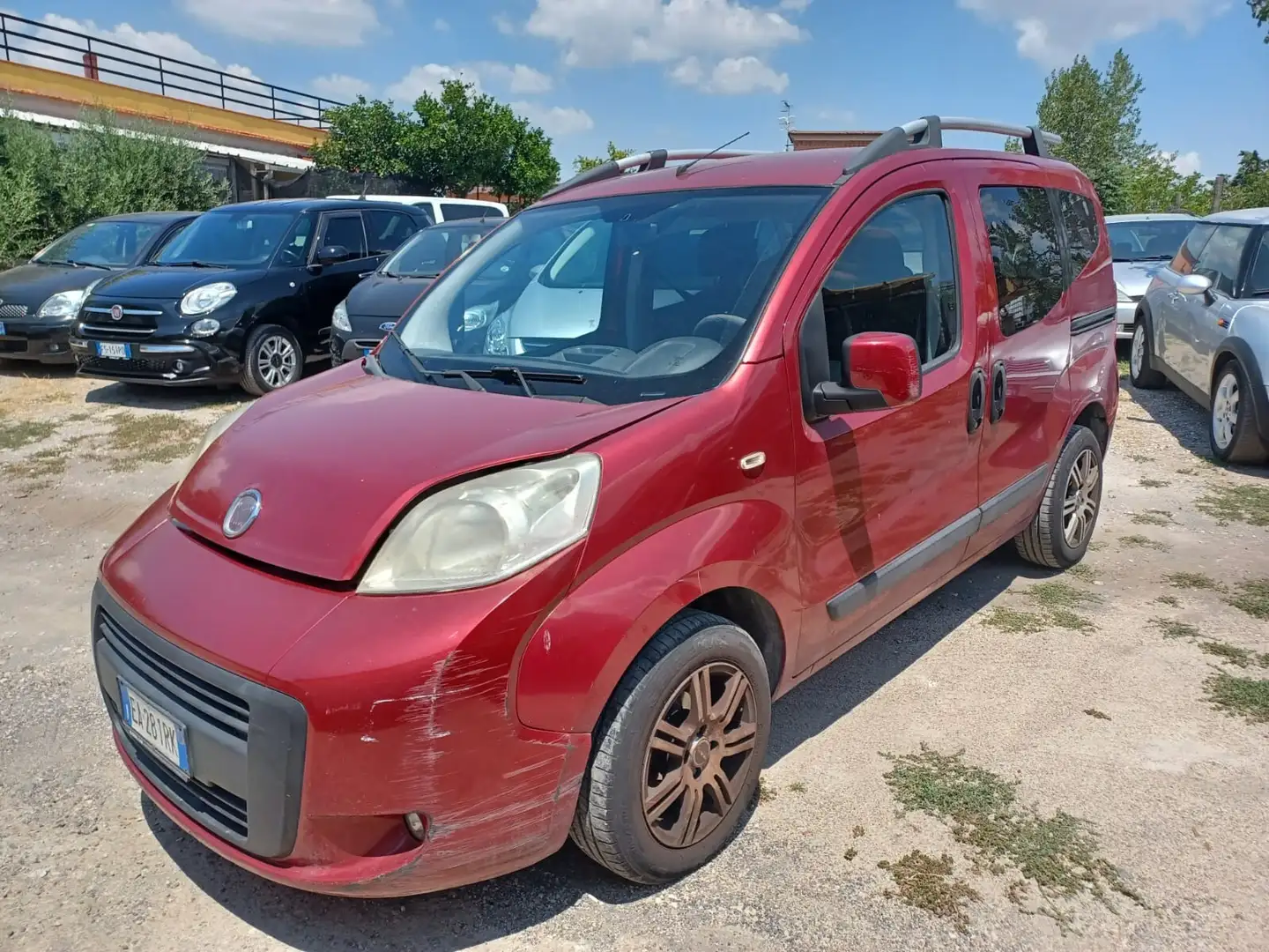 Fiat Qubo 1.4 8V 77 CV Active Natural Power Rosso - 1