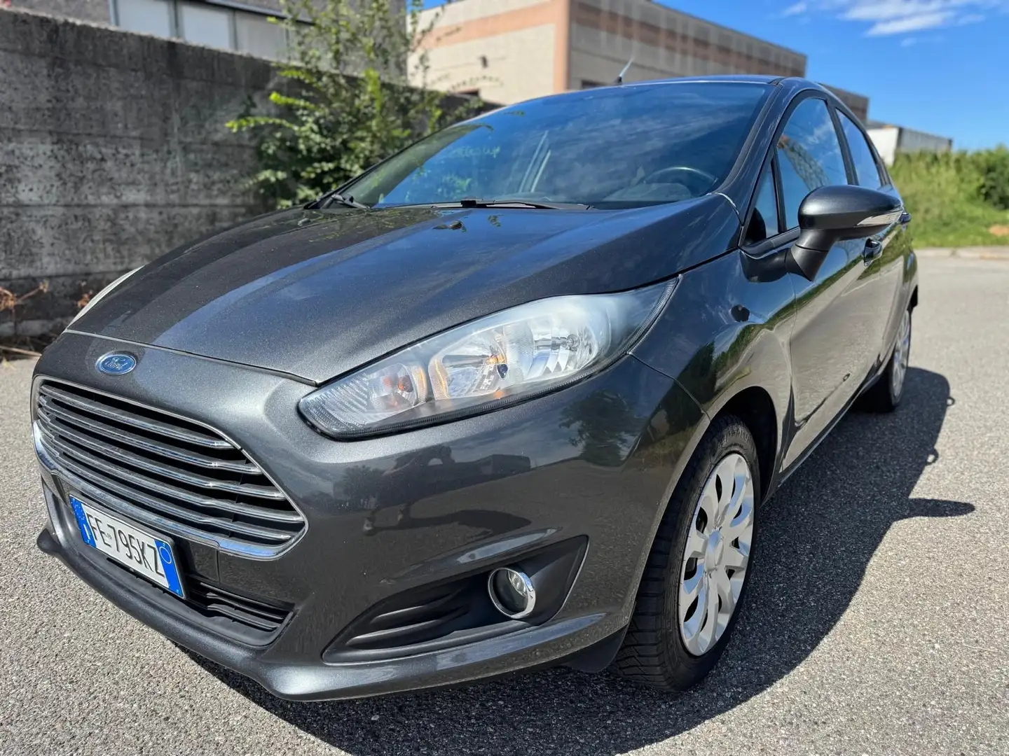 Ford Fiesta Fiesta VI 2013 5p 1.2 Black Grigio - 2