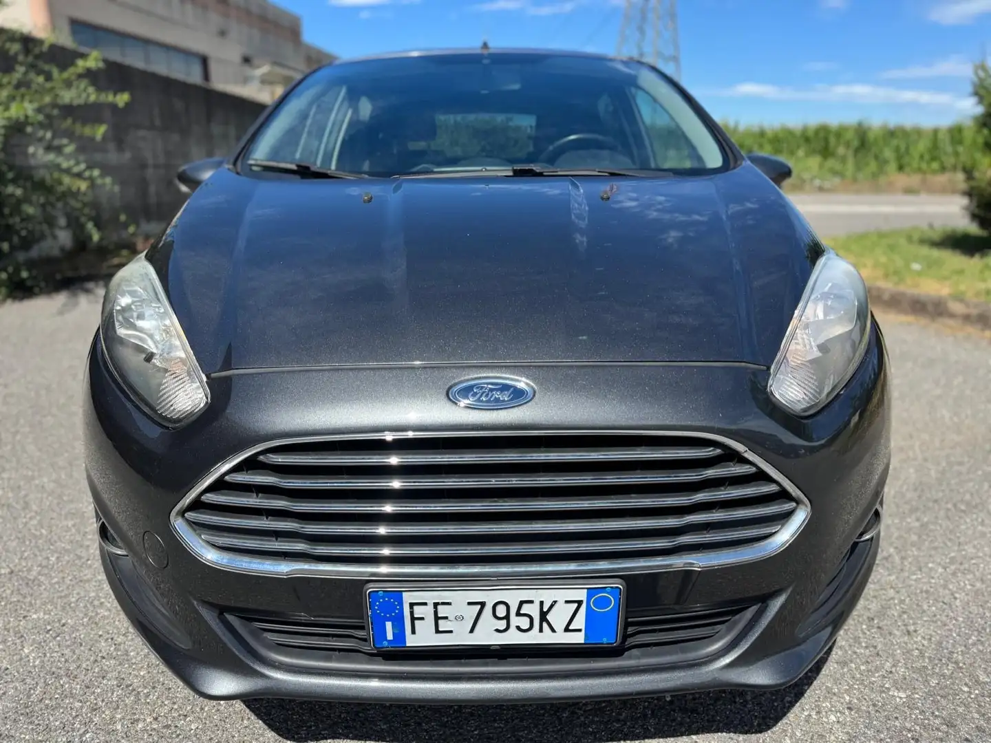 Ford Fiesta Fiesta VI 2013 5p 1.2 Black Grigio - 1