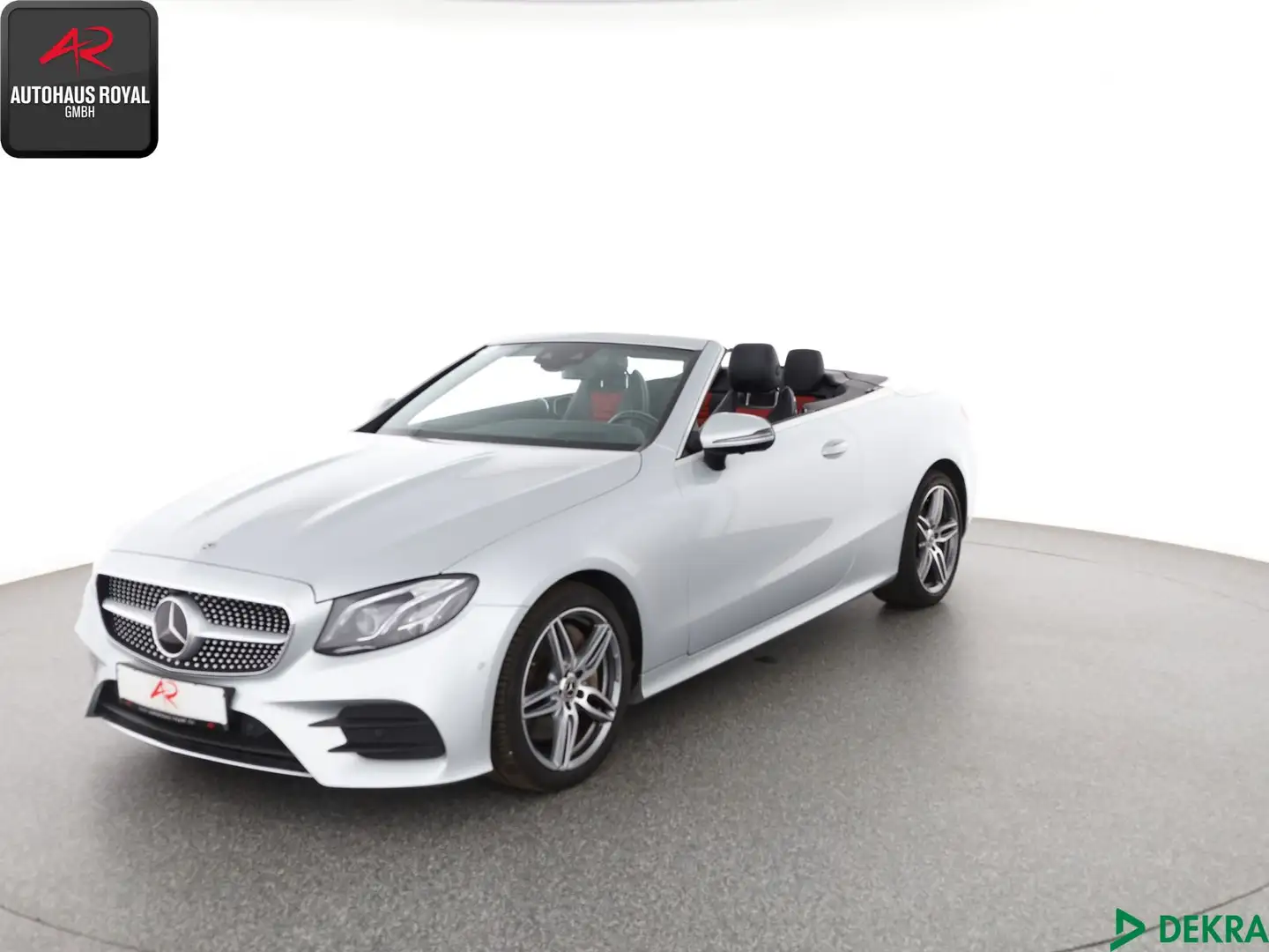 Mercedes-Benz E 350 E 350 Cabrio 3x AMG WIDE,HUD,SITZKLIMA,360GRAD Silver - 1