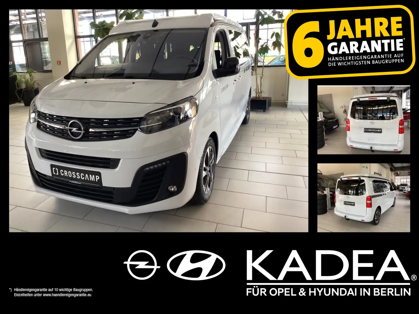 Opel Zafira Life Crosscamp  2.0 Crosscamp FLEX Weiß - 1