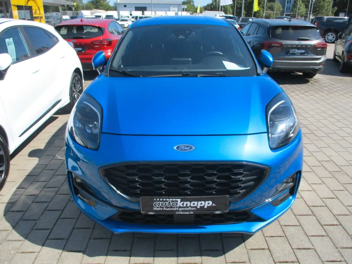 Ford Puma 1,0 Ecoboost MHEV ST-Line Blau - 2