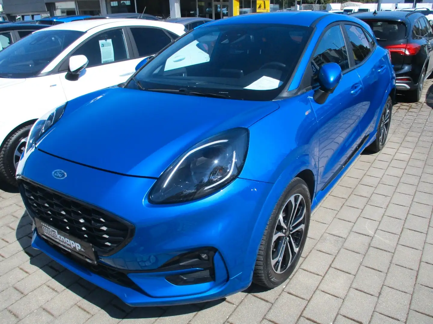 Ford Puma 1,0 Ecoboost MHEV ST-Line Blau - 1