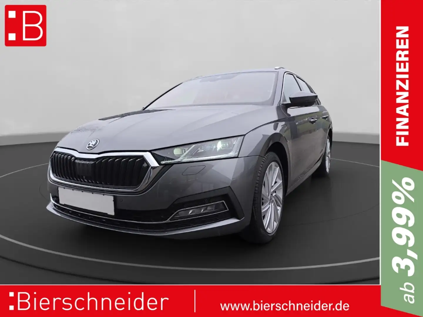 Skoda Octavia Combi 1.4 TSI DSG e-Hybrid NAVI PANO LED Grau - 1