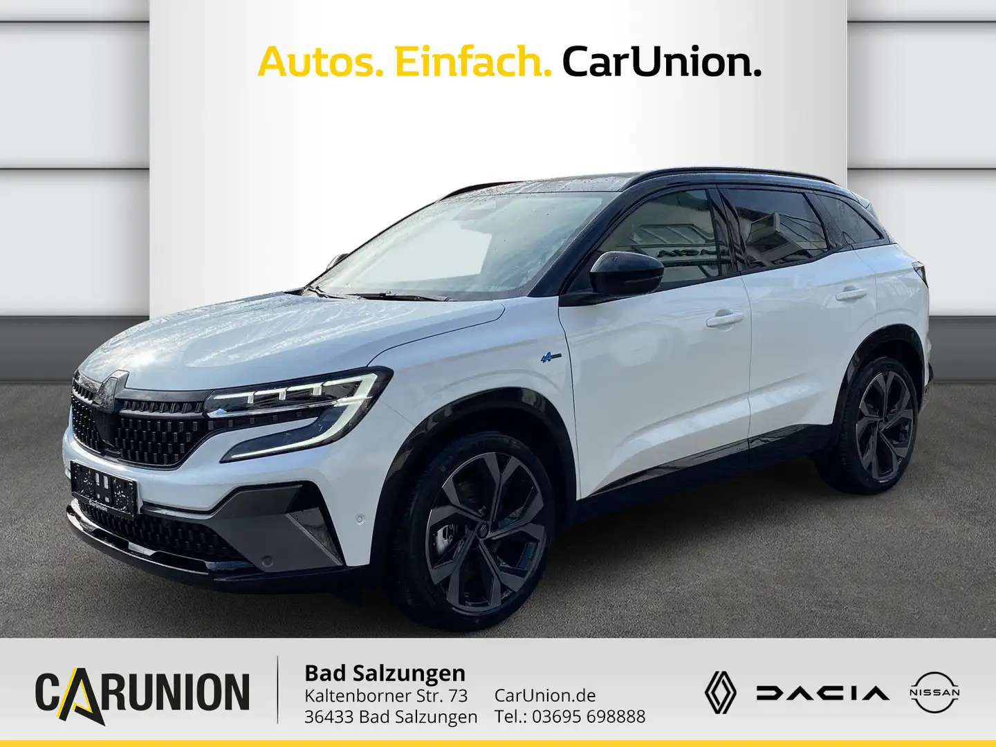 Renault Austral Techno Esprit Alpine E-Tech Full Hybrid Weiß - 1