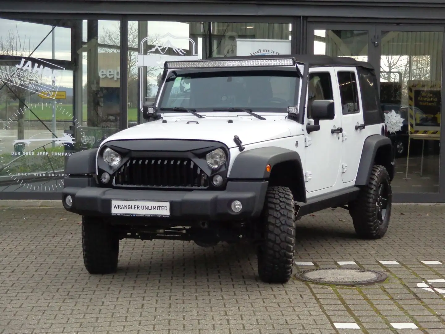 Jeep Wrangler 3.6l V6 Unlimited Sport Automatik Weiß - 1