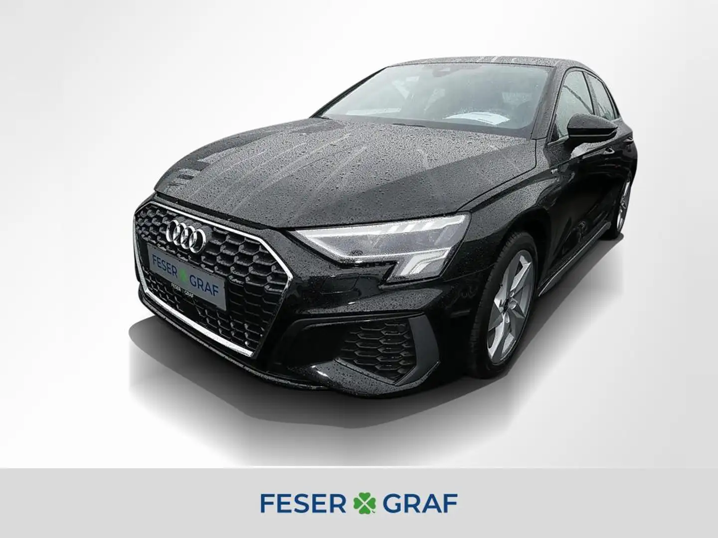 Audi A3 35 TFSI 2x S line LED Navi Rüka Schwarz - 1