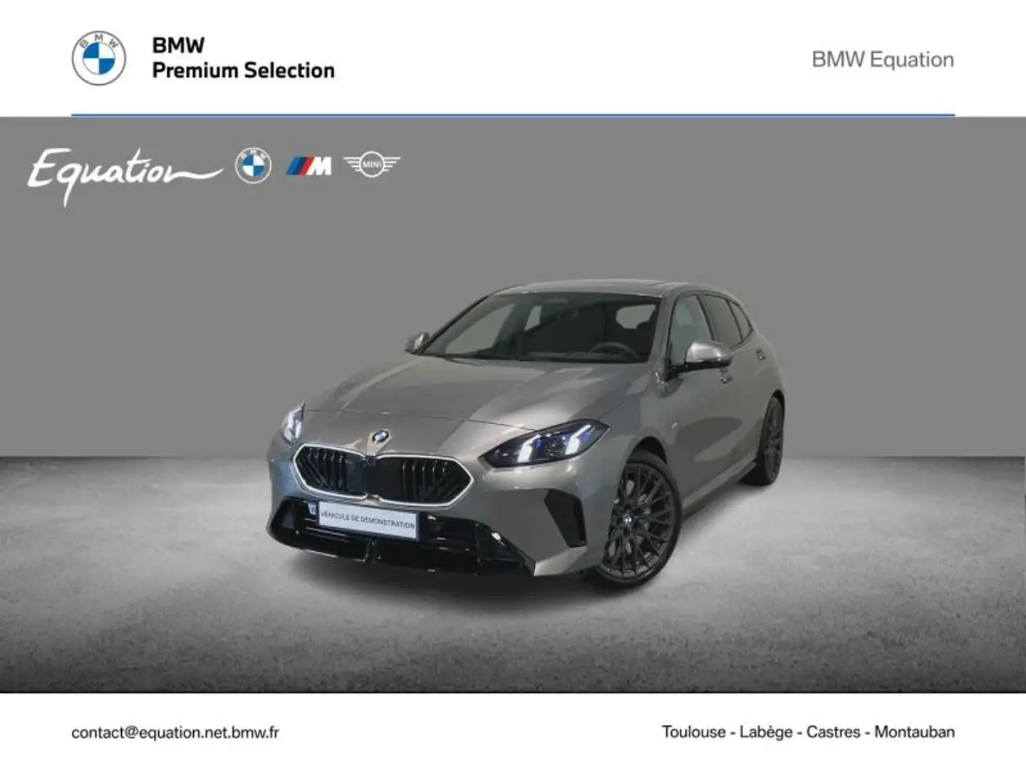 BMW 123 123 xDriveA 218ch M Sport DKG7 Grigio - 1