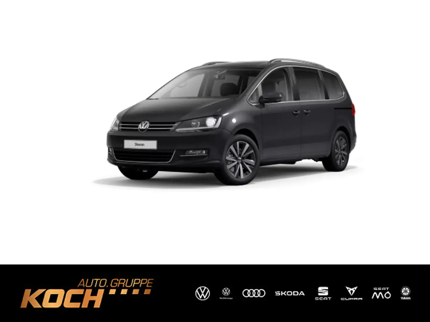 Volkswagen Sharan 2.0TDI Highline 4M DSG Navi AHK Pano Stan Szürke - 1