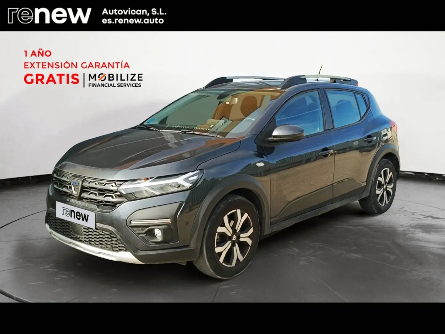 Dacia Sandero STEPWAY ECO-G COMFORT 74KW 5P Gris - 1