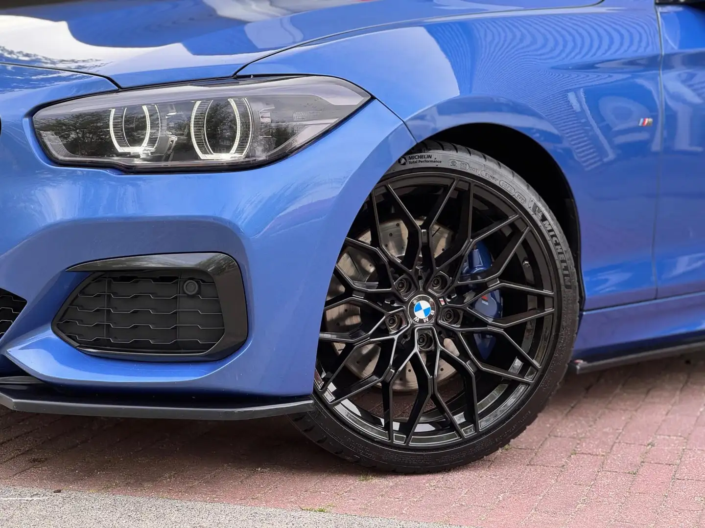 BMW 140 1-serie M140i High Executive Vol Opties! Blauw - 2