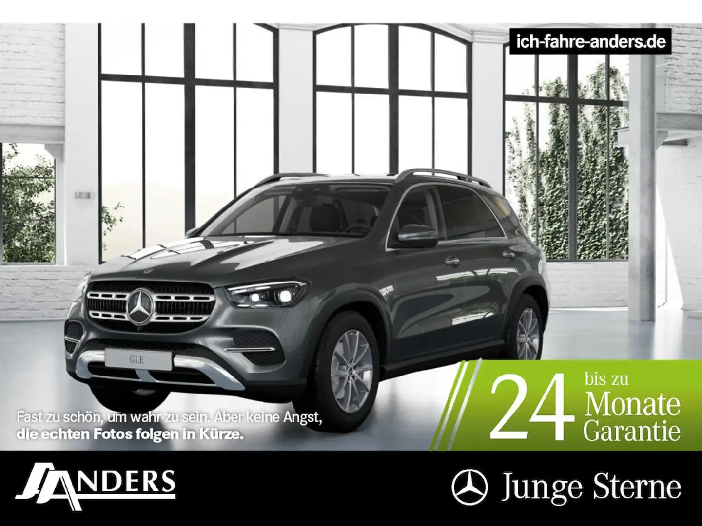 Mercedes-Benz GLE 350 de 4M MBUX+Burm+Dist+AHK+Key+Memo+M-BEAM Grijs - 1