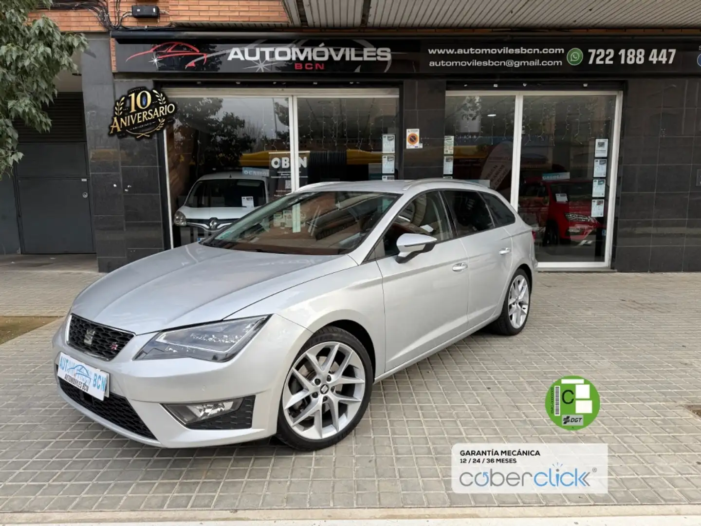 SEAT Leon ST 1.8 TSI S&S FR DSG7 180 Gris - 1