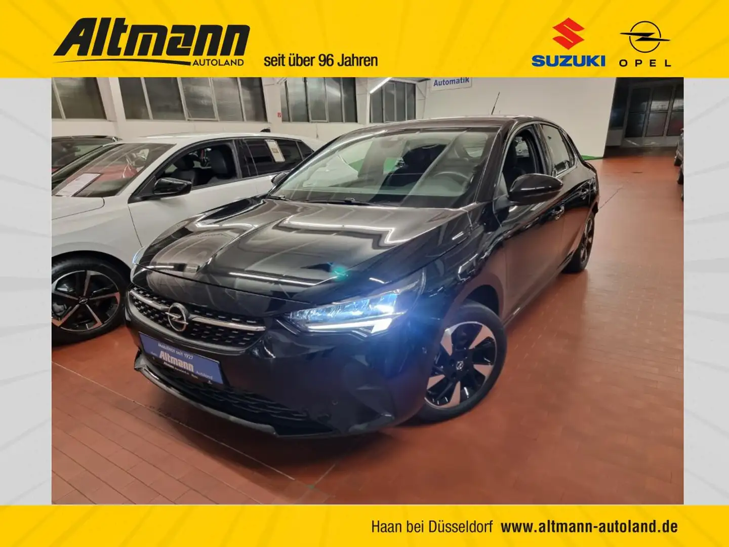 Opel Corsa-e Elegance Park&Go Klimaautom. SHZ LHZ 11KW Onboard Zwart - 1