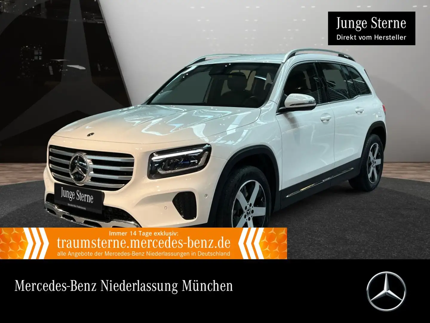 Mercedes-Benz GLB 200 PROGRESSIVE+LED+KAMERA+7G Weiß - 1