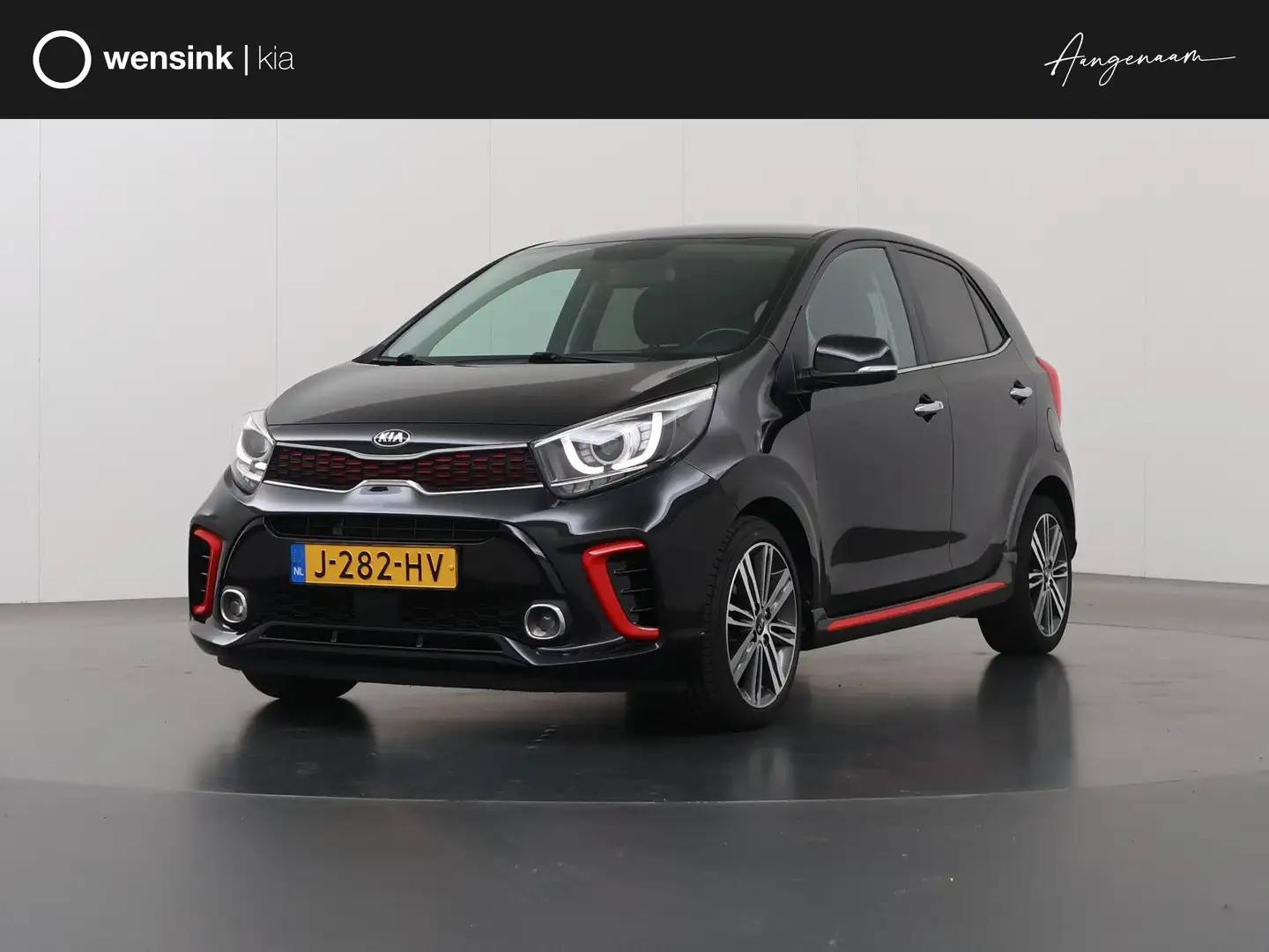 Kia Picanto 1.0 T-GDI GT-Line | Navigatie | Parkeercamera | Cl Negro - 1