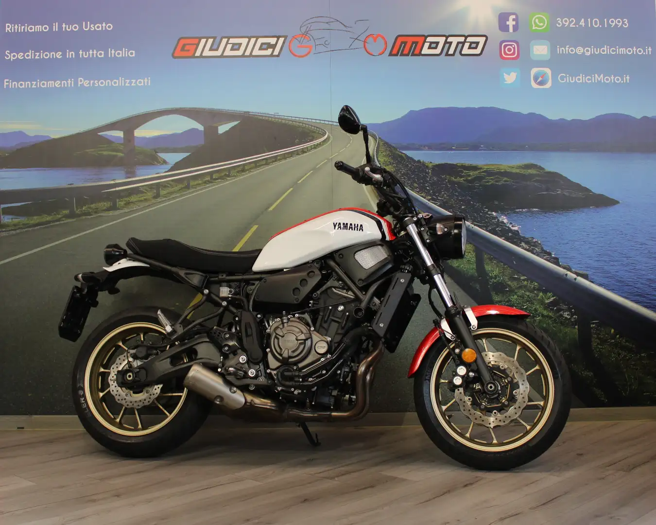Yamaha XSR 700 ABS - 2020 - km  17961 Weiß - 1