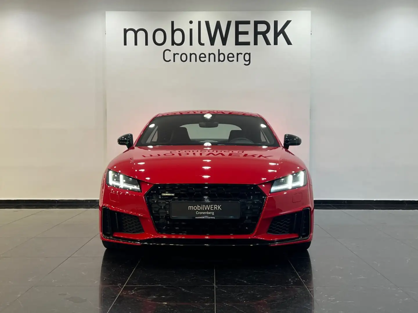 Audi TT Coupe 45TFSI qu. S line Competition Alcantara Rojo - 2